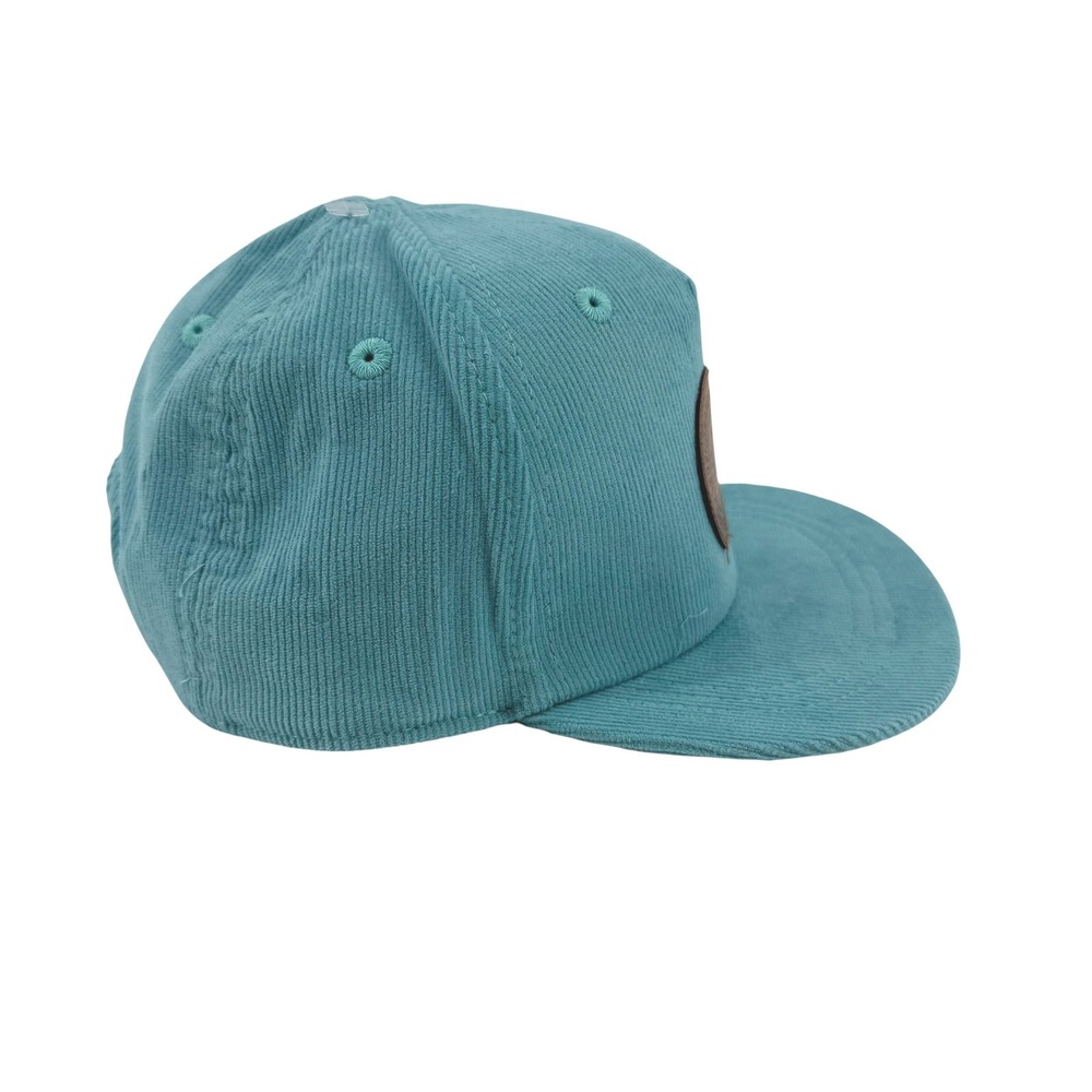Binky Bro Infant Teal Corduroy Snapback Hat Legends Are Born Everyday Flat Brim - Picture 2 of 5